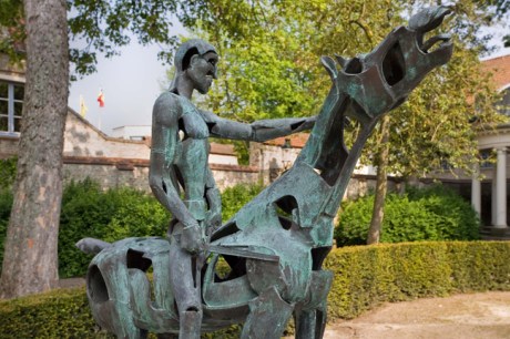 Ruiters van de Apocalypse, Arentshof, Bruges, Belgium, April 2011