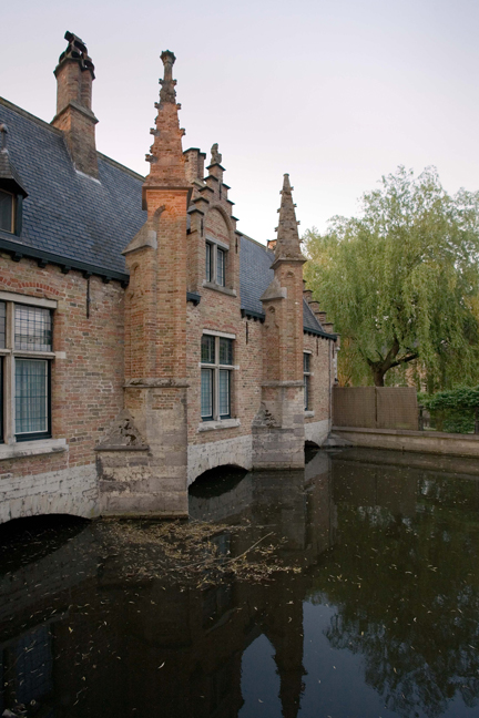 Southern Bridge, Minnewater, Bruges, Belgium, April 2011