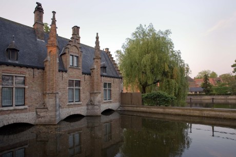 Southern Bridge, Minnewater, Bruges, Belgium, April 2011