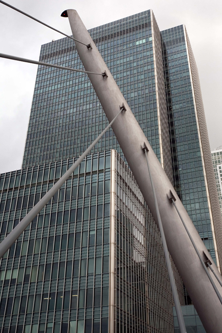 South Quay, Canary Wharf, London, England, October 2011