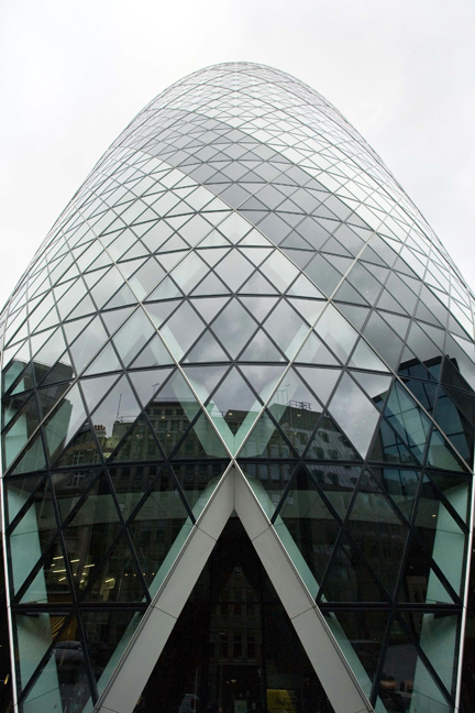 Gherkin, St Mary Axe, London, England, October 2011