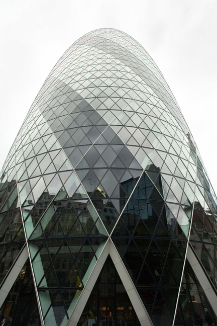 Gherkin, St Mary Axe, London, England, October 2011