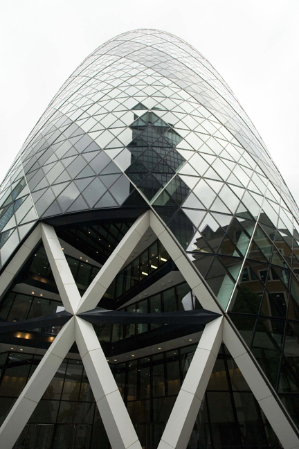 Gherkin, St Mary Axe, London, England, October 2011