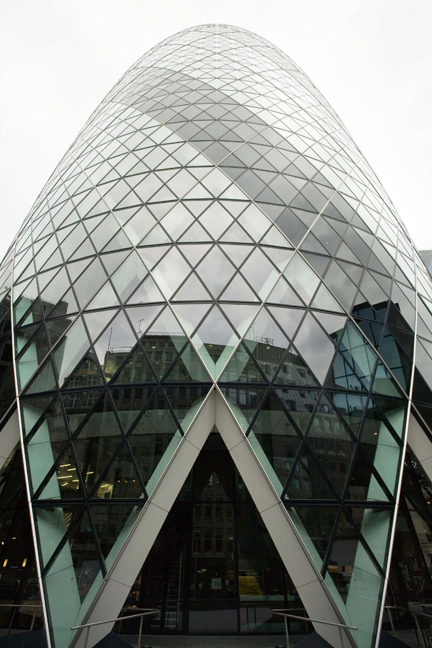 Gherkin, St Mary Axe, London, England, October 2011