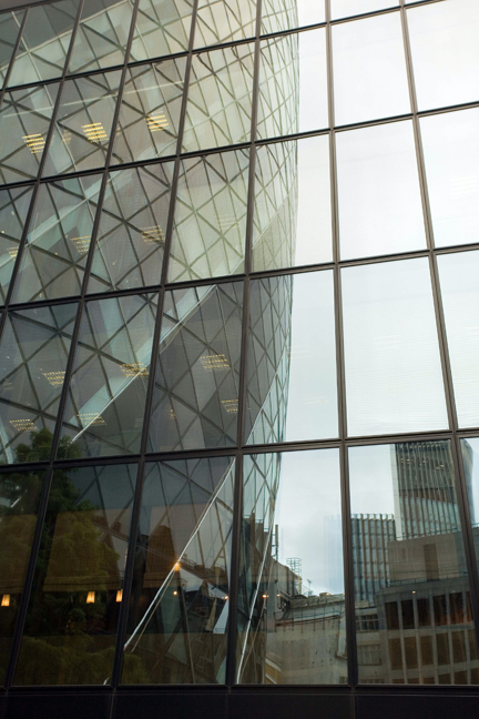 Gherkin, St Mary Axe, London, England, October 2011