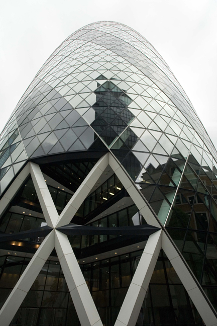 Gherkin, St Mary Axe, London, England, October 2011