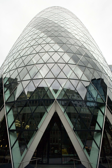 Gherkin, St Mary Axe, London, England, October 2011