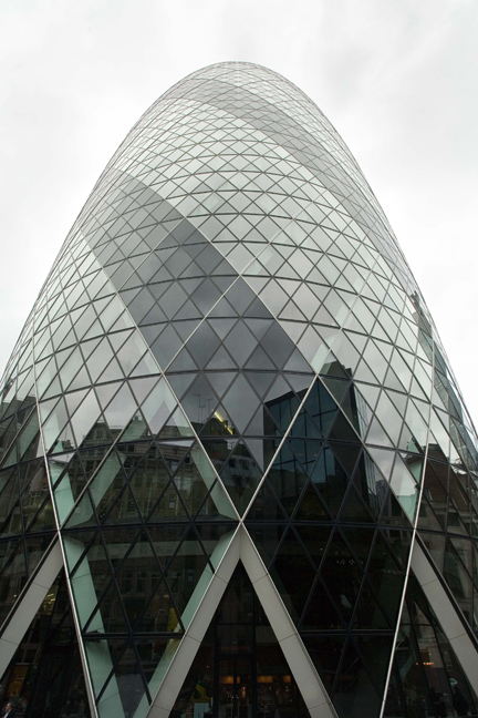 Gherkin, St Mary Axe, London, England, October 2011