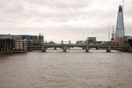 From Millennium Footbridge, London, England, October 2011