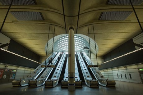 Canary Wharf Tube Station, London, England, November 2011