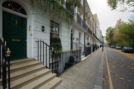 Brompton Square, Kensington, London, England, November  2011