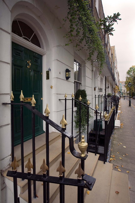 Brompton Square, Kensington, London, England, November  2011