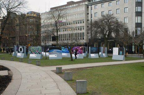 St Andrew Square, Edinburgh, Scotland, February 2012