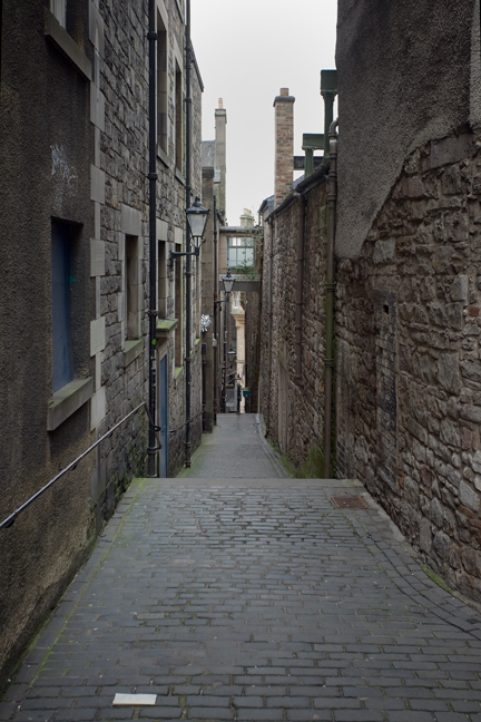 Old Town, Edinburgh, Scotland, February 2012