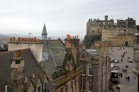 Castle Hill, Edinburgh, Scotland, February 2012
