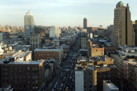 Canal Street, Manhattan, New York, America, January 2012