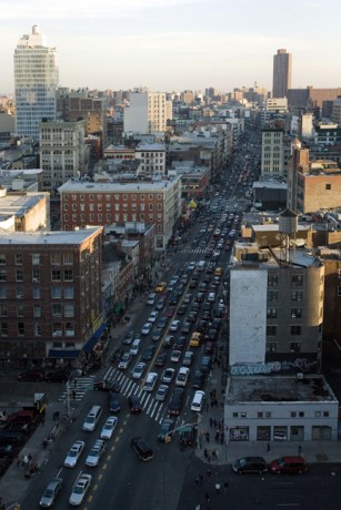Canal Street, Manhattan, New York, America, January 2012