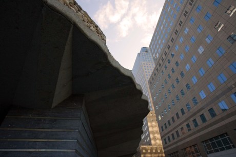 Vesey Street, Battery Park, Manhattan, New York, America, January 2012