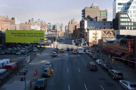 10th Avenue, Manhattan, New York, America, January 2012
