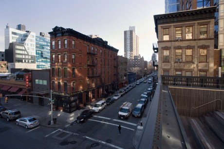 10th Avenue & West 17t St., Manhattan, New York, America, January 2012
