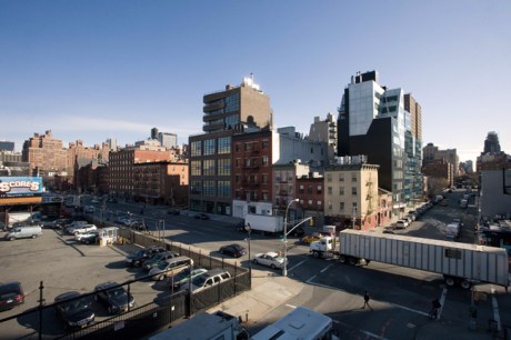 10th Avenue, Manhattan, New York, America, January 2012
