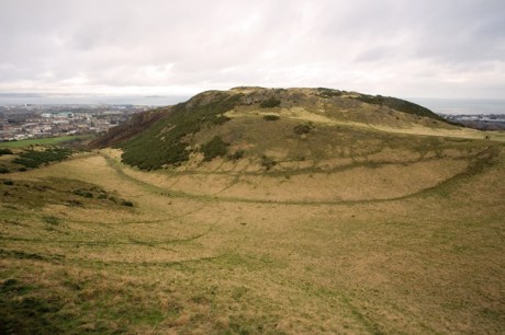 The Salisbury Crags, Edinburgh, Scotland, February 2012 