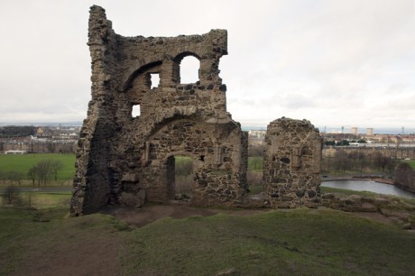 St Anthony's Chapel, Holyrood, Edinburgh, Scotland, February 2012