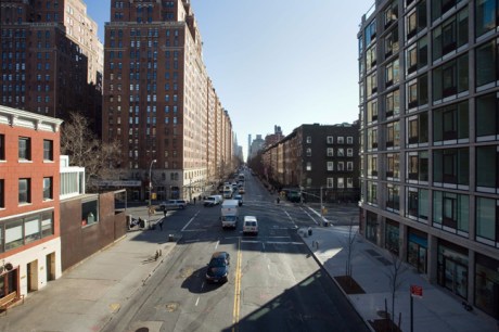 West 23rd Street, Manhattan, New York, America, January 2012