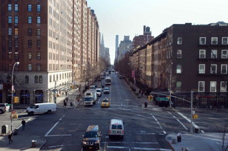 West 23rd Street, Manhattan, New York, America, January 2012