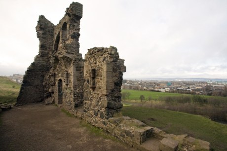 St Anthony's Chapel, Holyrood, Edinburgh, Scotland, February 2012