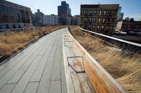 The High Line, Manhattan, New York, America, January 2012