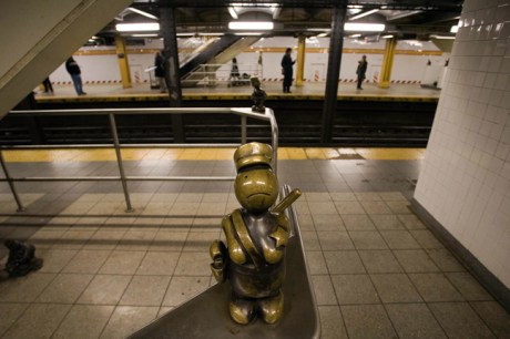 14th Street & 8th Avenue, Manhattan, New York, America, January 2012