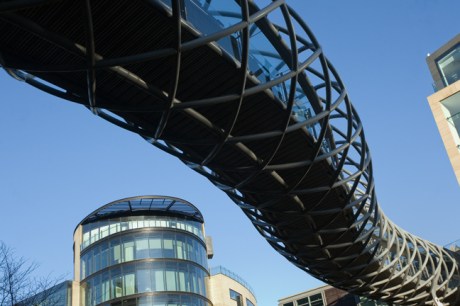 Leith Street Bridge, Edinburgh, Scotland, February 2012