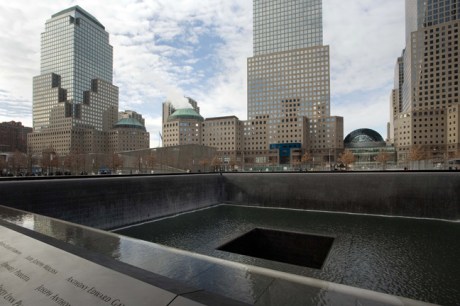 9/11 Memorial, Manhattan, New York, America, January 2012
