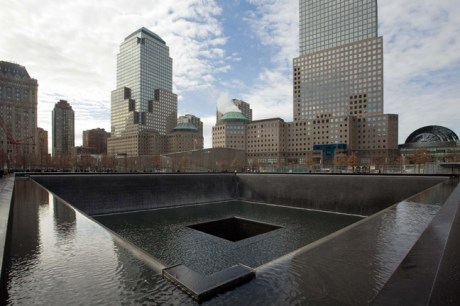 9/11 Memorial, Manhattan, New York, America, January 2012