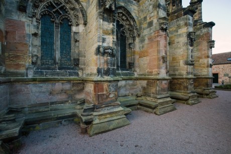 Rosslyn Chapel, Roslin, Midlothian, Scotland, February 2012