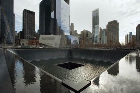9/11 Memorial, Manhattan, New York, America, January 2012