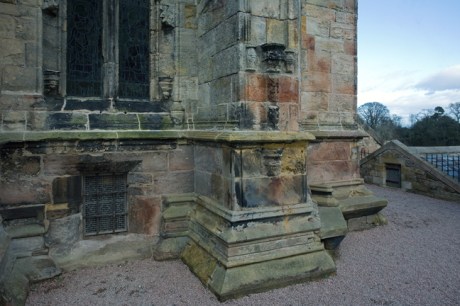Rosslyn Chapel, Roslin, Midlothian, Scotland, February 2012