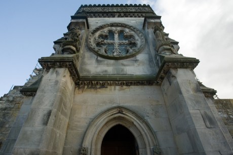Rosslyn Chapel, Roslin, Midlothian, Scotland, February 2012