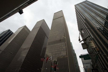 Garment District, 6th Avenue, Manhattan, New York, America, January 2012