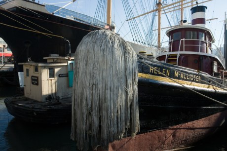 Helen McAllister, So. St. Seaport, Manhattan, New York, America, January 2012