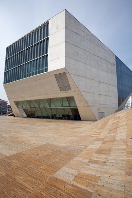 Casa da Música, Rem Koolhaas, Porto, Portugal, April 2012