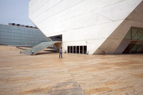 Casa da Música, Rem Koolhaas, Porto, Portugal, April 2012