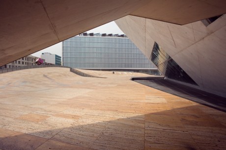 Casa da Música, Rem Koolhaas, Porto, Portugal, April 2012