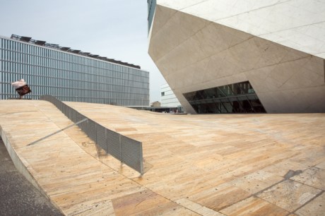 Casa da Música, Rem Koolhaas, Porto, Portugal, April 2012