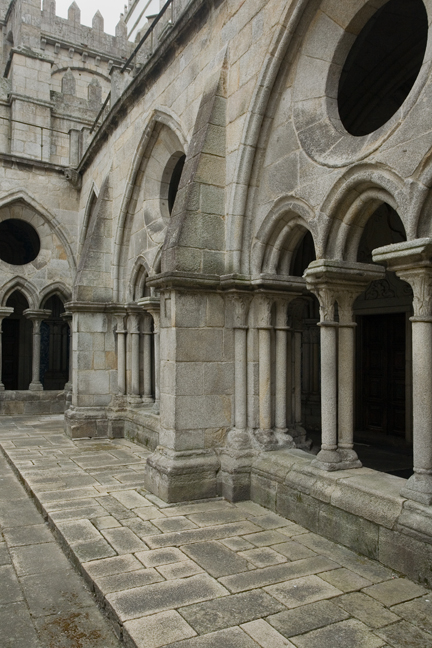 Gothic Cloisters, Sé do Porto, Porto, Portugal, April 2012