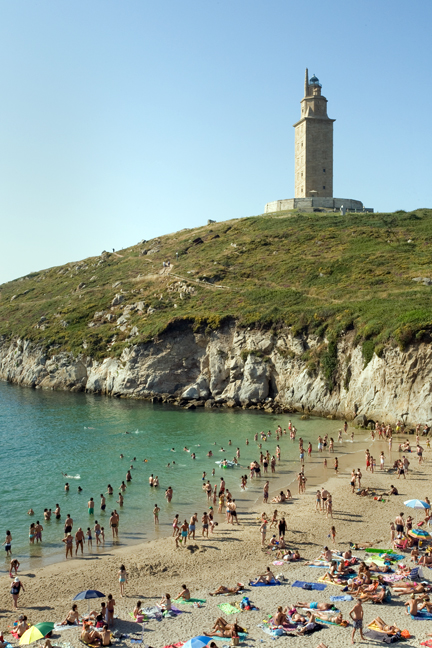 Torre de Hércules, A Coruna, Spain, July 2013
