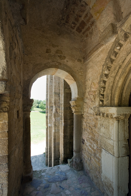 Santa maria del Naranco, Oviedo, Spain, July 2013