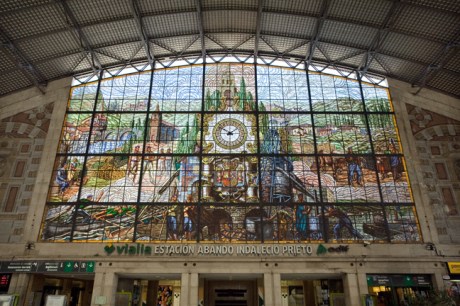 Estación de Santander, Bilbao, Spain, July 2013