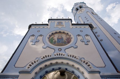 The Blue Church, Bezručova, Bratislava, Slovakia, April 2014